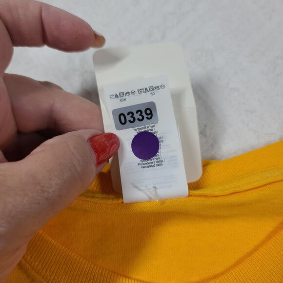 Sigma Gamma Rho women's sorority t-shirt yellow Size XXL Greek Life collegiate - Picture 9 of 9